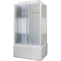 Душевая кабина Niagara Ultra NG-307-01L 120х80х220, высокий поддон 50 см, стекло мозаика