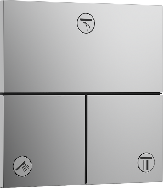 Клапан для скрытой установки Hansgrohe ShowerSelect Comfort S. 15573000. хром 15573000