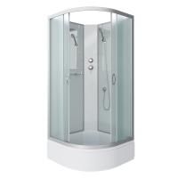 Душевая кабина Niagara Classic NG-3302-14BK 100х100х200, средний поддон 26 см, стекло матовое