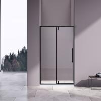 Душевая дверь Слим-Н (Slim-N) VDP-4SN120CLB, черный матовый, стекло прозрачное