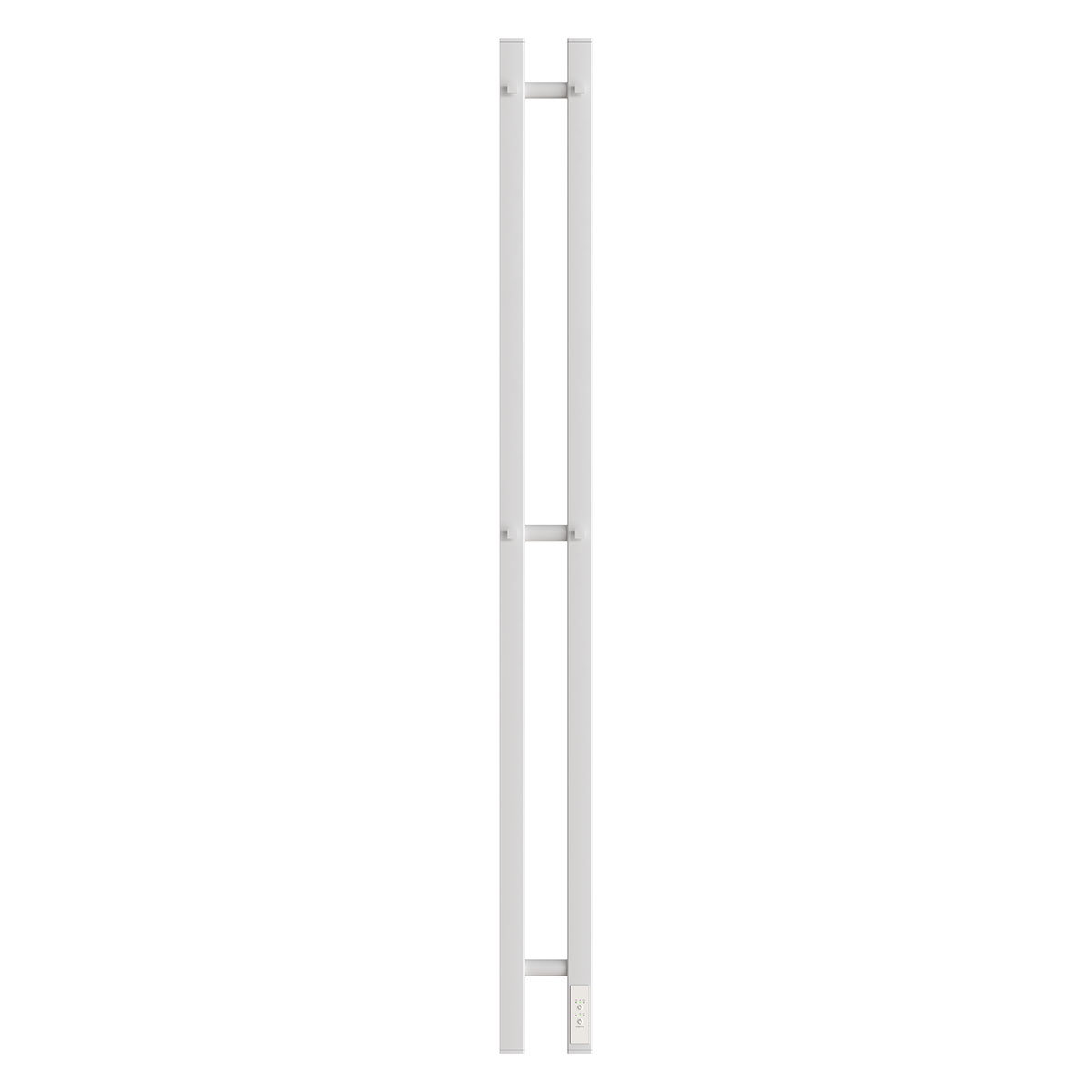 Полотенцесушитель электрический REFLEXION Гоби RXT031108WH 1100x80 с крючками, белый матовый