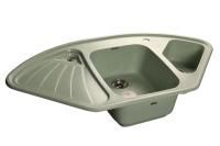 Кухонная мойка GranFest CORNER C-1040E салатовый