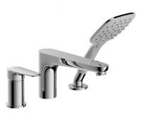 Смеситель на борт ванны Bravat Iguassu F5173218CP-1-RUS, хром