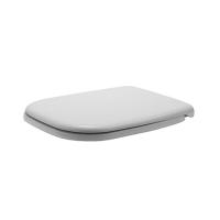 Duravit D-Code Сиденье для унитаза, петли: пластик с микролифтом, цвет: Белый 0067390000