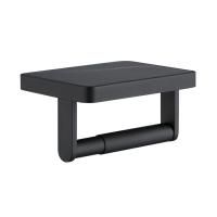 Бумагодержатель IDDIS с полкой со вставкой из черного камня On-X ONXBL03i43