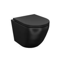 Унитаз подвесной IDDIS Blanco, черный матовый BLAR3BMi25