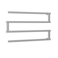 Полотенцесушитель водяной Stinox Optima 900x500, боковое подключение, хром, 1/2" ВР (внутренняя резьба), 4 перекладины