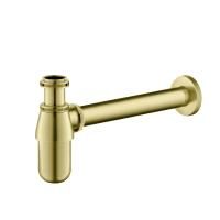 Сифон для раковины TIMO 960/17L, матовое золото