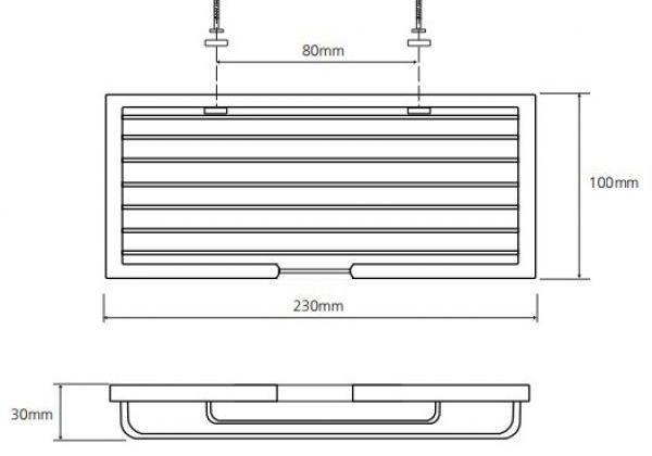 Мыльница для ванной Bemeta Cytro 102308072