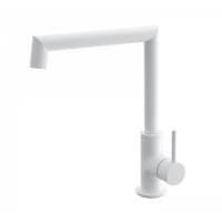 Смеситель для кухни WONZON & WOGHAND, Белый матовый (WW-L1005-MW)