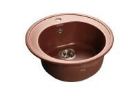 Кухонная мойка GranFest RONDO R-510 красный марс