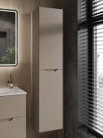 Orange Line Li-35PuL Пенал подвесной 35 правый, матовый латте