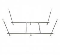 Каркас для ванн Aquatek Eco-friendly Мия 130x70 KAR-0000054 хром, шпильки