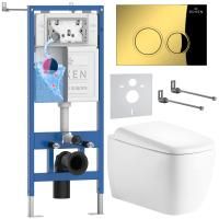 Комплект 6 в 1 RoxenBath StounFix Dual Fresh 968513 (состоит из: 710200, Santi 410260G, 530220-02)