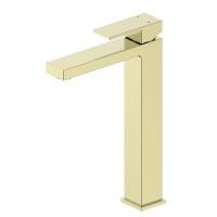 Смеситель для раковины высокий WONZON & WOGHAND, Брашированное золото (WW-88239016-BG)