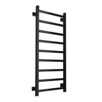 Полотенцесушитель водяной ARIANO Экспи Квадро V 30 черный нижн.подв.1/2" 500х1200/9