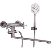 Смеситель для ванны Fmark FS8424, сатин