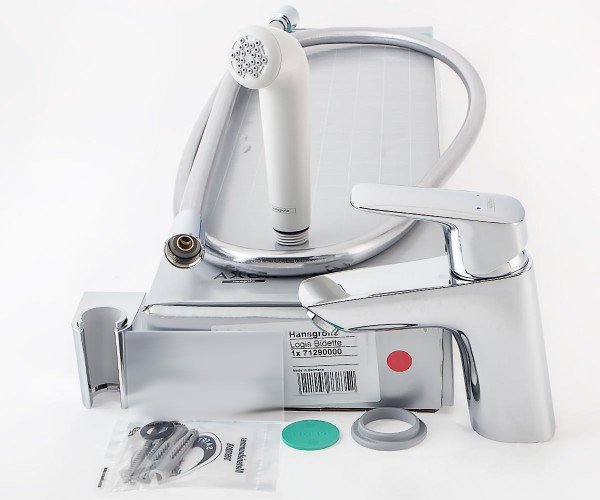 Hansgrohe Logis Смеситель для раковины с гигиеническим душем хром 71290000