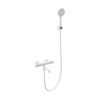 Смеситель для ванны с душем и термостатом WONZON & WOGHAND, Белый матовый (WW-B3029-A1-MW)