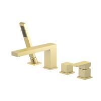 Смеситель на борт ванны TIMO Selene 2130/17Y, матовое золото