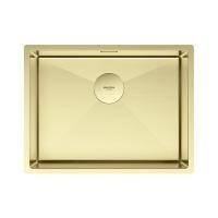 Мойка нерж. сталь NEXT 58 UNI, PM215844-LG, светлое золото, 580х440мм, Paulmark 1,2мм
