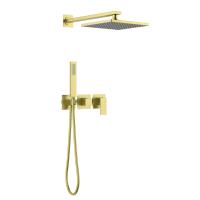 Встраиваемая душевая система TIMO Selene SX-2169/17SM, матовое золото