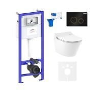 Комплект инсталляции и унитаза 7 в 1 Lavinia Boho Relfix Smart V-Clean 87561198