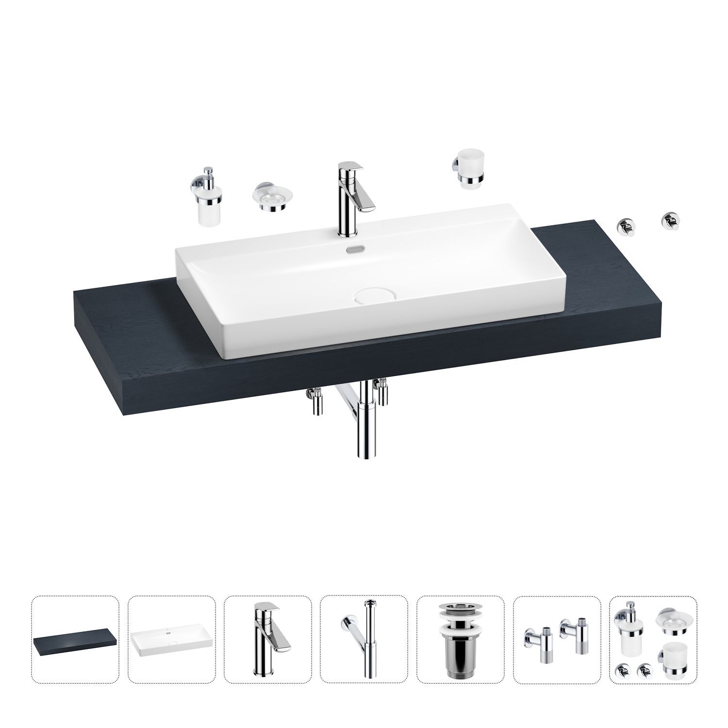 Раковина для ванны накладная на столешницу – эффектное решение для практичного интерьера