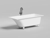 Ванна встраиваемая Salini ORLANDA 170x75 покраска по RAL полностью, S-Stone, матовый 102027MF