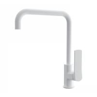 Смеситель для кухни WONZON & WOGHAND, Белый матовый (WW-L1006-MW)