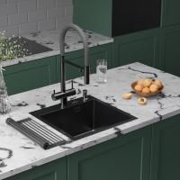 Кухонная мойка Roxen Simple 45 PVD (графит)