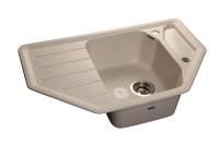 Кухонная мойка GranFest CORNER C-800E белый