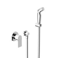 477510000 Apollo Смеситель Damixa монтируемый в стену с гигиеническим душем, хром