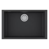 Мойка NEO CLASSIC 69, ACRYSTONE, PM966944-AN, ANTRACITE, 690х443 мм, Paulmark