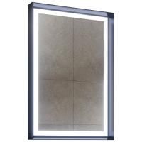 Зеркало ORKA Craft 60x90 c LED подсветкой, антрацит матовый