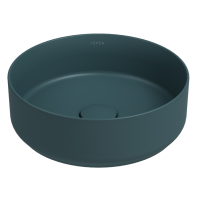 Раковина ISVEA Infinity накладная 360*360*120 цвет Изумрудный матовый 10NF65036SV-2P