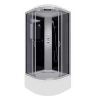 Душевая кабина Niagara Classic NG-2507-14 80х80х215, высокий поддон 40 см, стекло тонированное