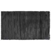 Коврик для ванной 1-ый Fixsen DIAMONT, FX-9050V, графит, 70х120 см