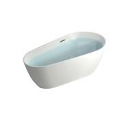 Ванна MIMI170  акриловая (1700x800x580) отдельностоящая, белая, со сливом-переливом Ceruttispa