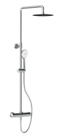 Душевая система Cersanit ODRA, смеситель термостатический, 3 режима шланг 150 PVC, 63069
