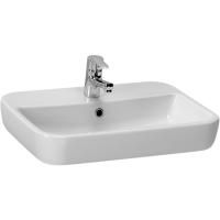 Раковина на столешницу Cersanit CASPIA 60 SQUARE, S-UM-CAS60/1-S-w