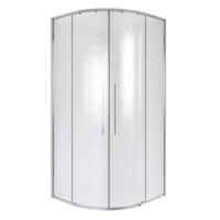 Душевое ограждение  Niagara Nova  NG-3626-34 (90*90*195) полукруг, двери раздвижные