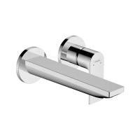 Hansgrohe Rebris E Встраиваемый смеситель для раковины настенный с изливом 19.5 хром 72568000