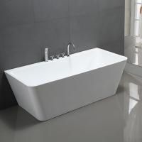 Ванна акриловая Vincea VBT-425-1700 1700*800*600, цвет белый, слив-перелив в комплекте, хром