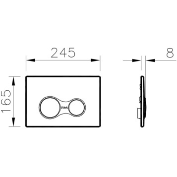 Комплект Vitra Zentrum 9012B003-7206