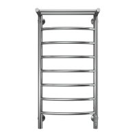 Полотенцесушитель электрический TERMINUS Классик с/п П8 400х850 электро