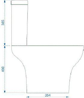 Унитаз-компакт VitrA Zentrum 9012B003-7203