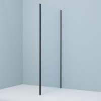 Боковая панель IDDIS Slide 100х195, черный ал. проф. SLI6BS1i23