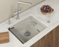 Мойка для кухни Granula Kitchen Space Rinzer 5505RU креман, 55х45 см, прямоугольная