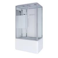 Душевая кабина Niagara Ultra NG-307-01L 120х80х220, высокий поддон 50 см, стекло прозрачное с матовой полосой